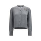 Gray Wool Oves Aries Cardigan