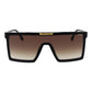 Black Polyamide Sunglasses