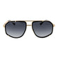 Black Metal Sunglasses
