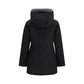 Black Cotton Parka