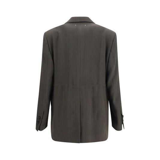 Bicolor Viscose Blazer