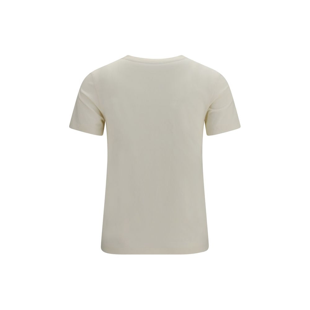 Beige Cotton T-Shirt