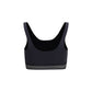 Black Polyester Sport Bra