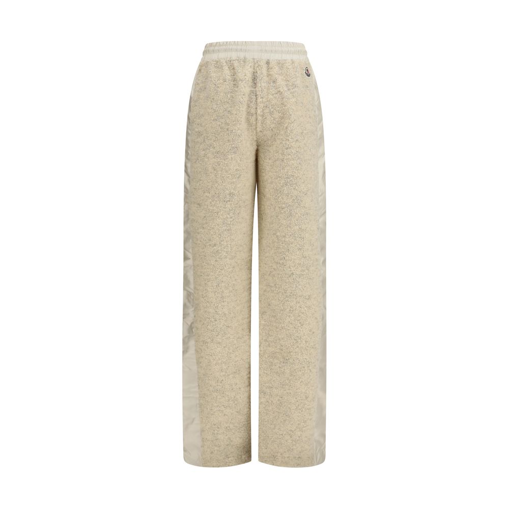 Beige Polyester Joggers (Workout Pants)