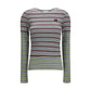 Gray Cotton Long Sleeve T-Shirt