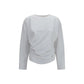 White Cotton Pattern Shirt