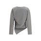 Gray Cotton Pattern Shirt