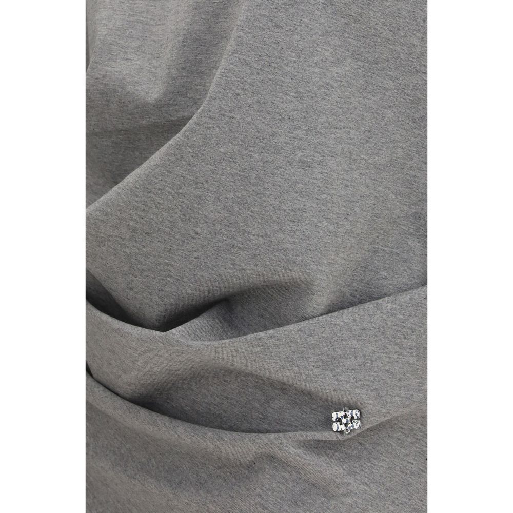 Gray Cotton Pattern Shirt