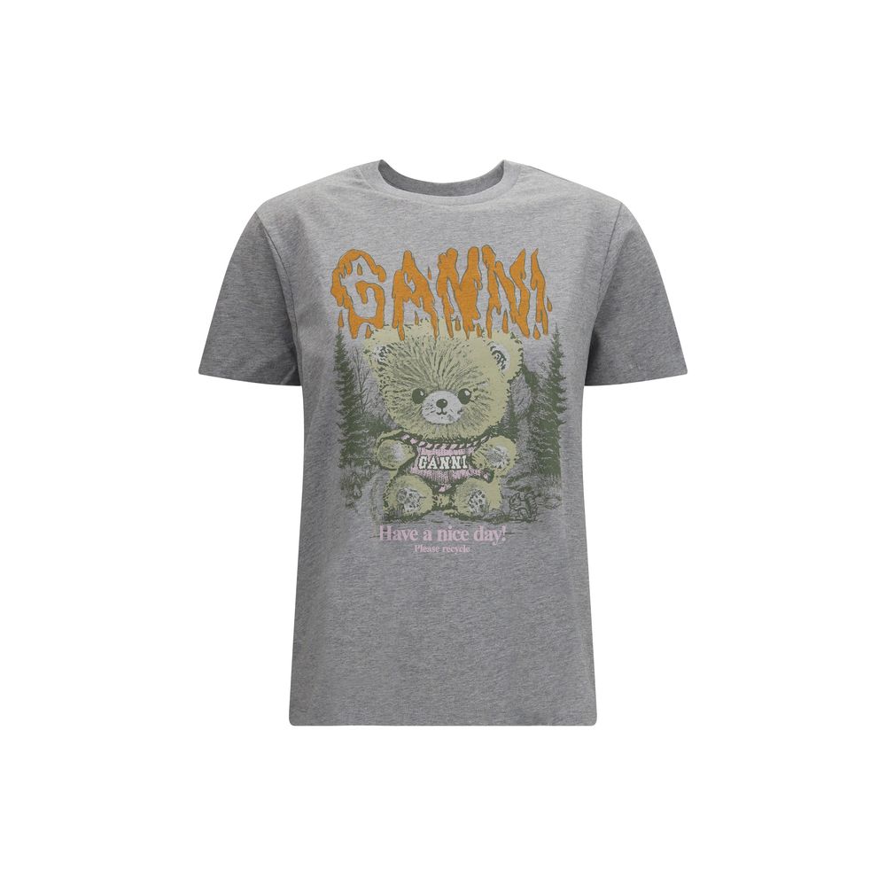 Gray Cotton T-Shirt