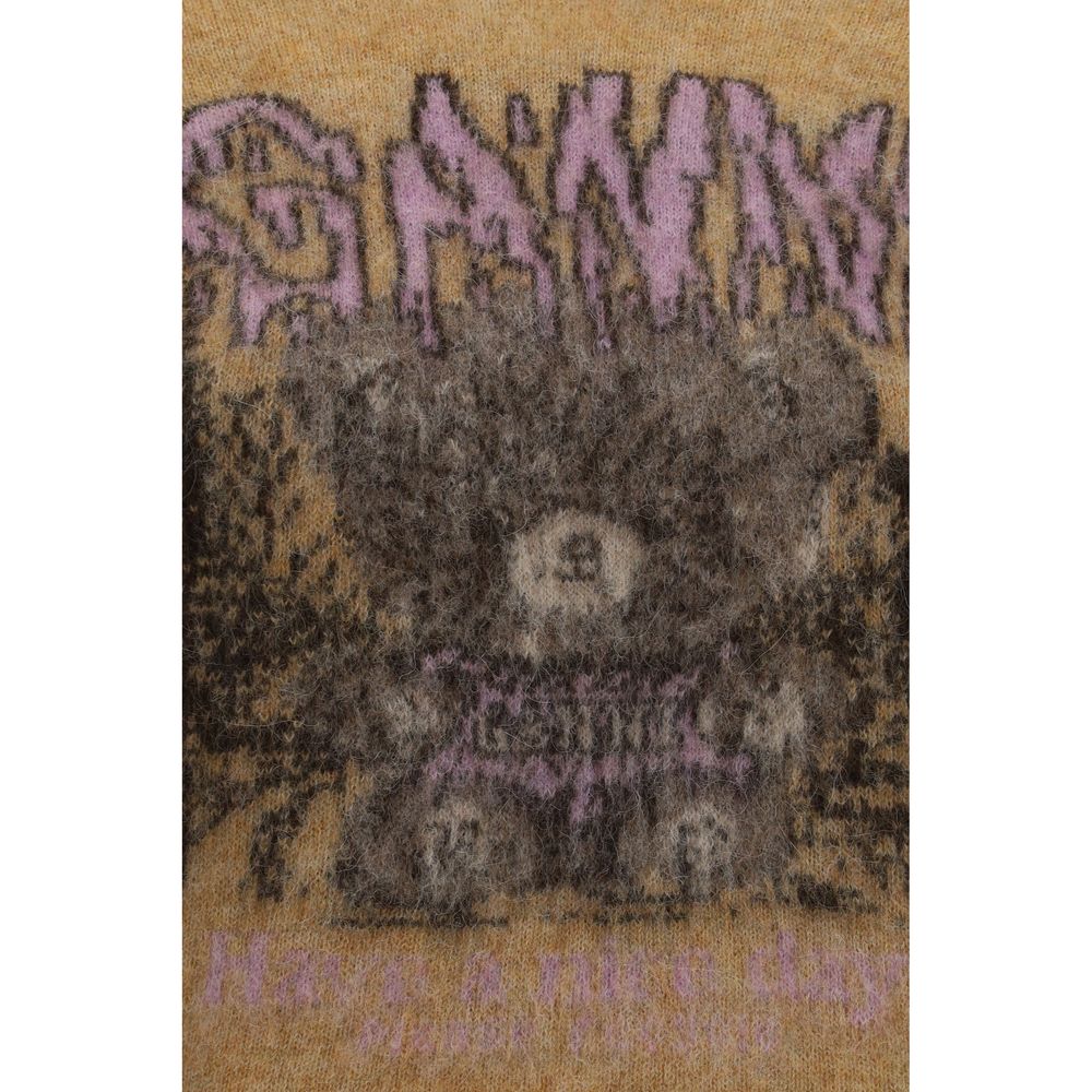 Beige Alpaca Vicugna Pacos Sweatshirt