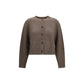 Brown Wool Oves Aries Cardigan
