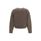 Brown Wool Oves Aries Cardigan