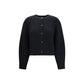 Black Wool Oves Aries Cardigan