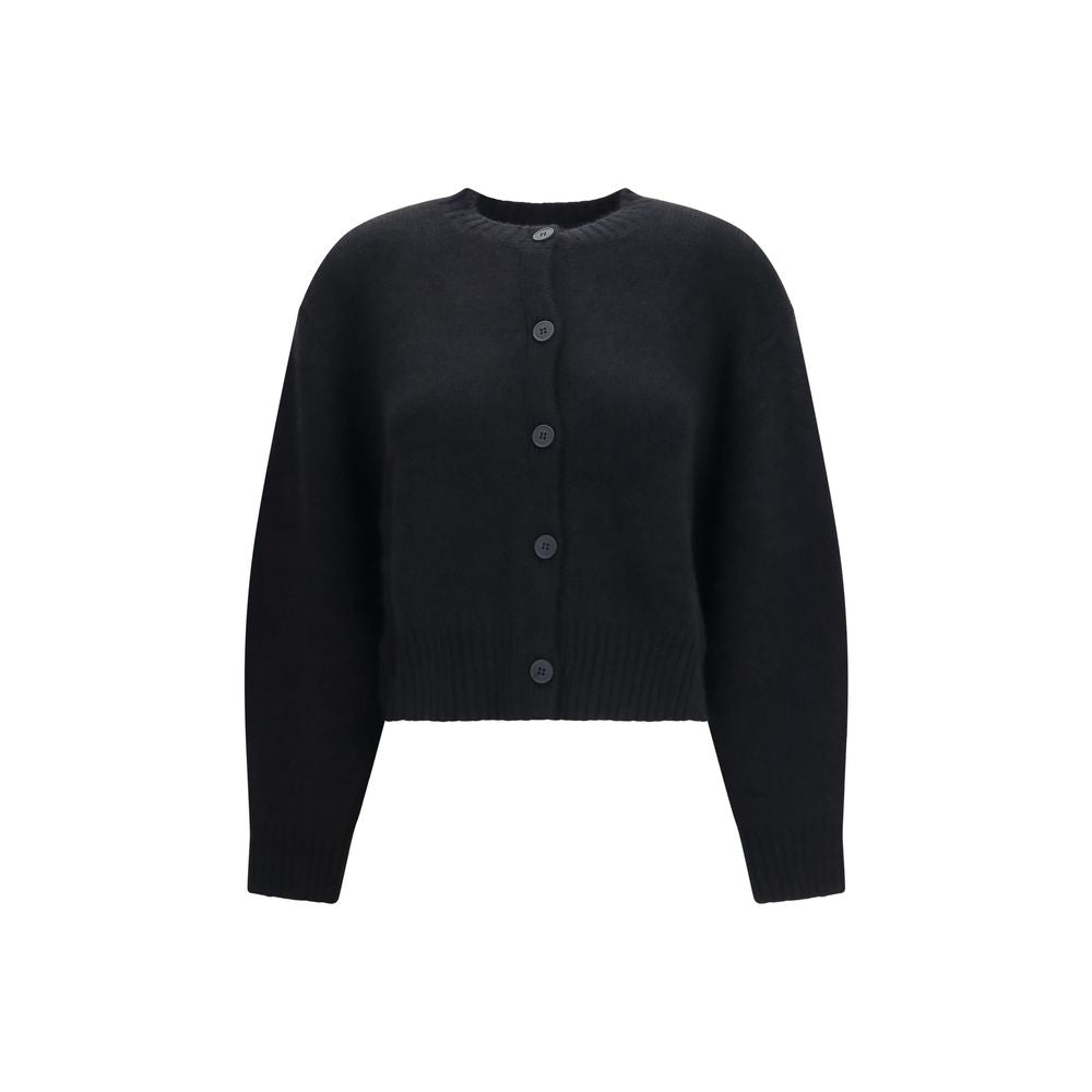Black Wool Oves Aries Cardigan