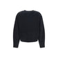 Black Wool Oves Aries Cardigan