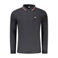 Black Cotton Men's Polo