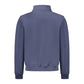 Blue Polyester Men's Jacket