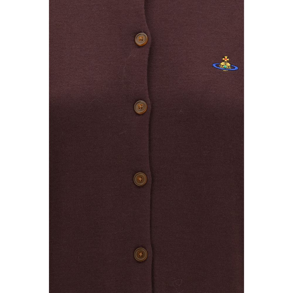 Purple Wool Oves Aries Cardigan