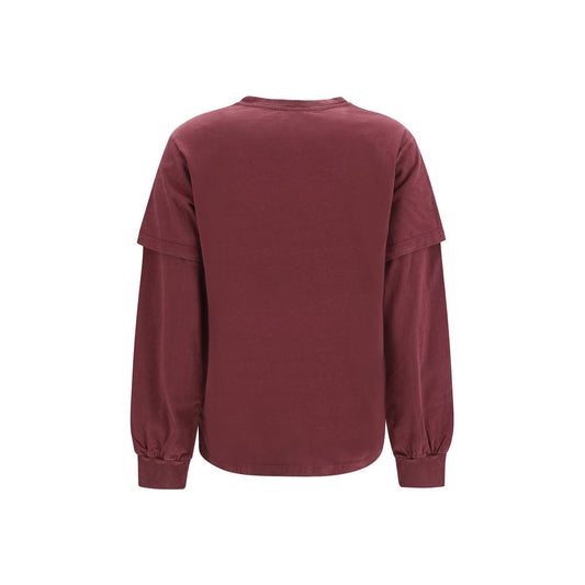 Bordeaux Cotton Sweatshirt