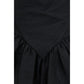 Black Cotton Casual Dress