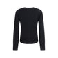 Black Wool Oves Aries Cardigan