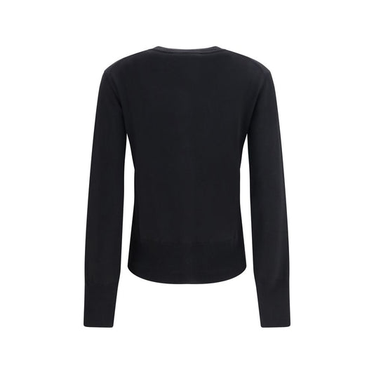 Black Wool Oves Aries Cardigan