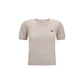Beige Wool Oves Aries T-Shirt