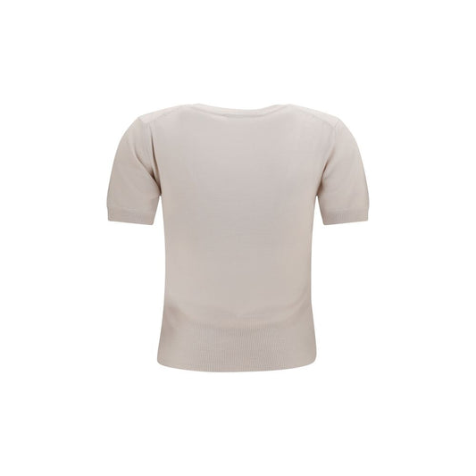 Beige Wool Oves Aries T-Shirt