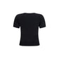 Black Wool Oves Aries T-Shirt