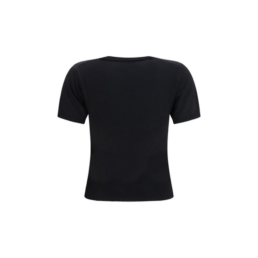 Black Wool Oves Aries T-Shirt