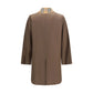 Brown Cotton Coat