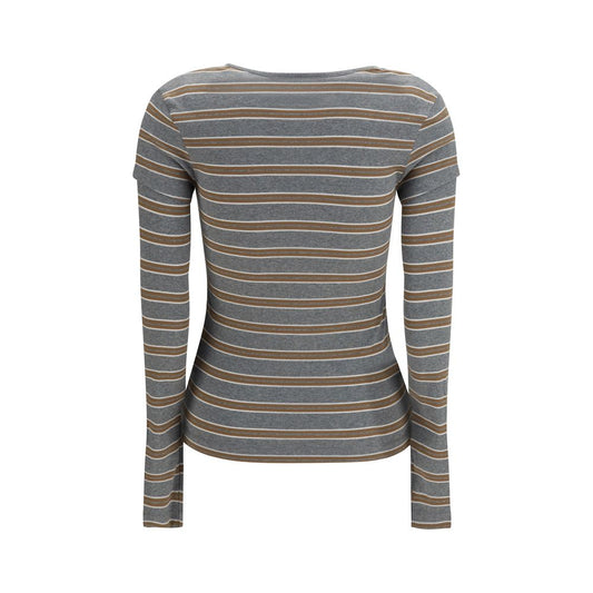 Gray Cotton Sportswear