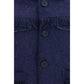 Blue Alpaca Vicugna Pacos Full-Length Jacket