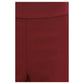 Bordeaux Viscose Casual Pants