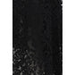 Black Silk Midi Skirt