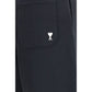 Black Alpaca Vicugna Pacos Joggers (Workout Pants)