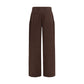 Brown Cotton Cargo Pants