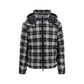 Black Cotton Full-Length Jacket