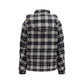 Black Cotton Full-Length Jacket
