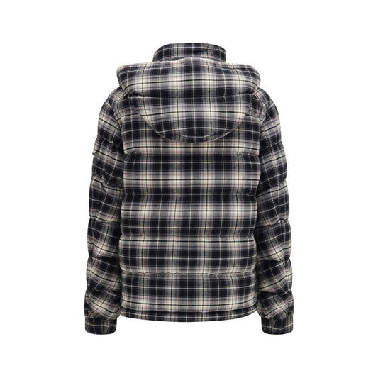 Black Cotton Full-Length Jacket