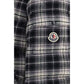 Black Cotton Full-Length Jacket