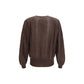Brown Mohair Cardigan