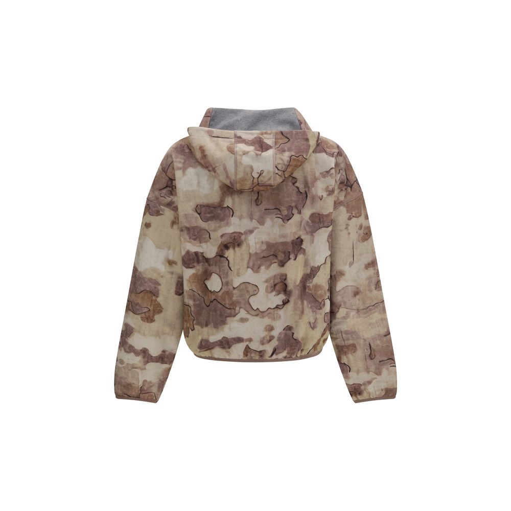 Beige Cotton Sweatshirt