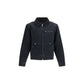 Black Cotton Full-Length Jacket