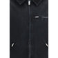 Black Cotton Full-Length Jacket