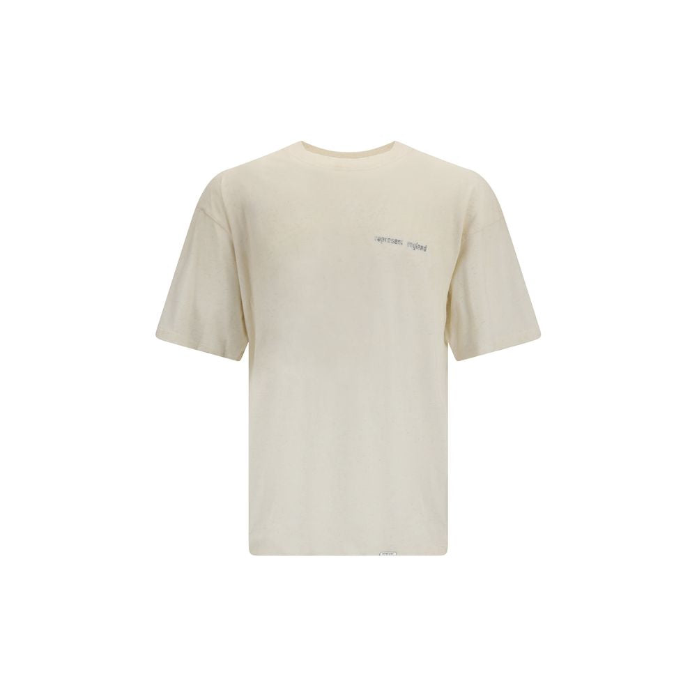 Beige Cotton T-Shirt