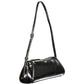 Black Polyurethane Women's Handbag