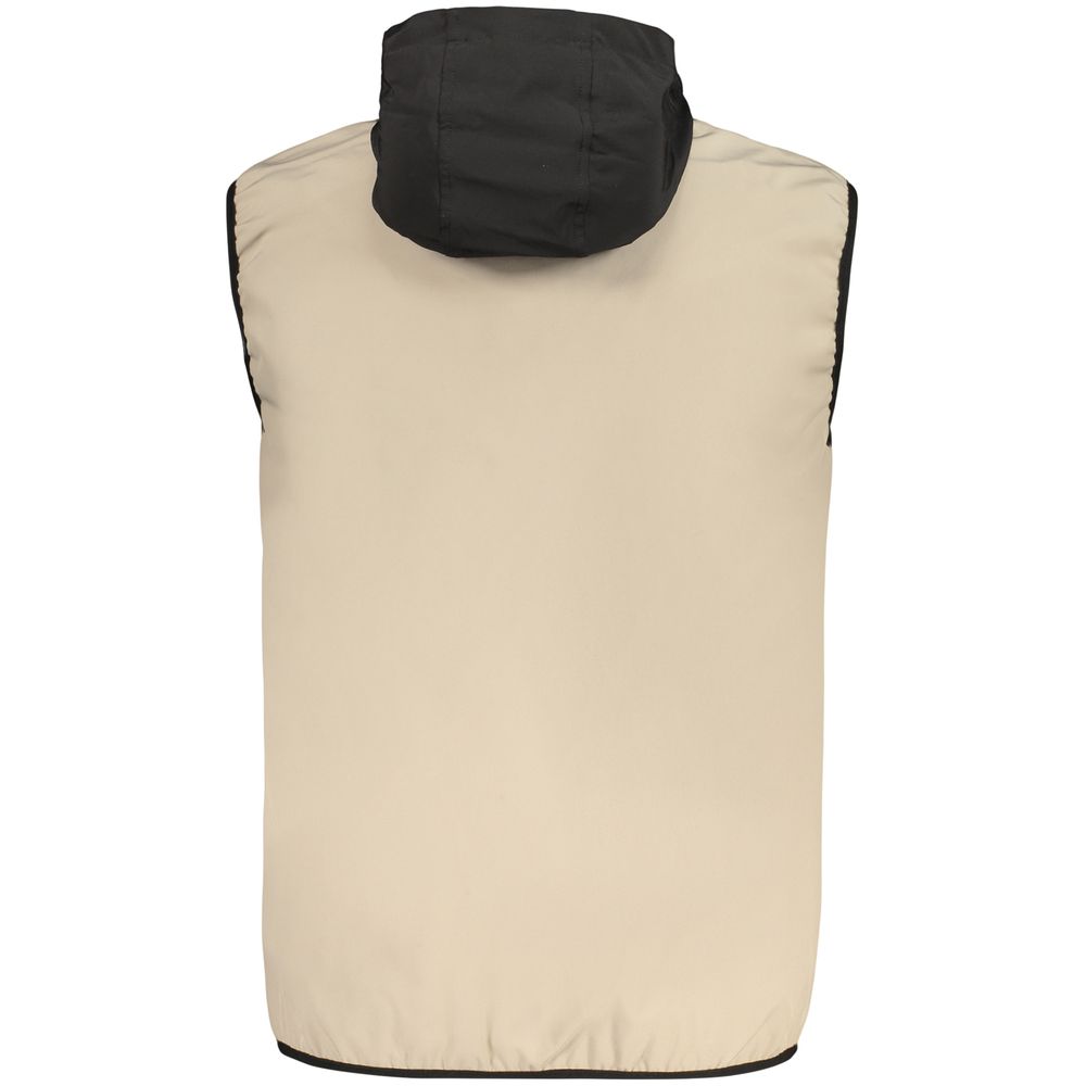 Brown Polyester Men's Vest