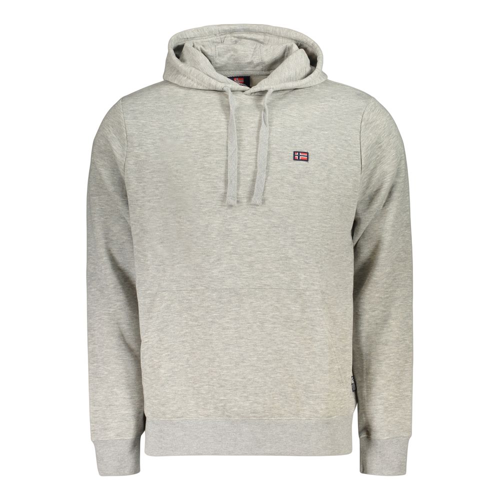 Gray Cotton Men's Sweatshirt