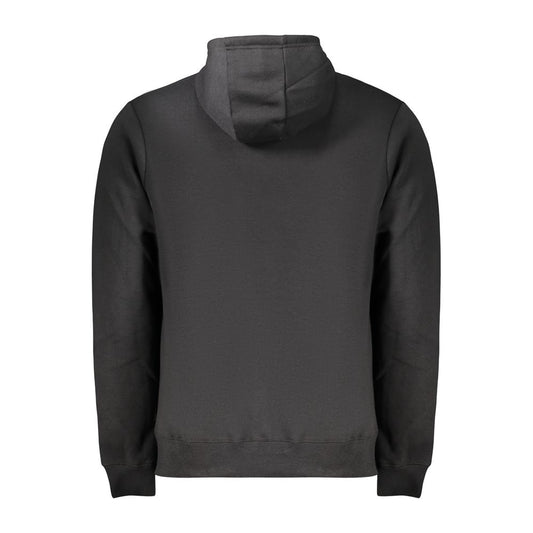 Black Cotton Men's Sweatshirt